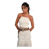 Blusa Feminina Sem Alca