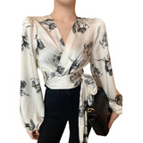 Blusa Feminina Social Cetim