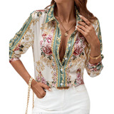 Blusa Feminina Social Cetim