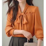 Blusa Feminina Social Cetim