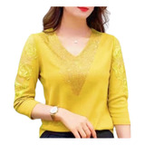 Blusa Feminina Social Elegante