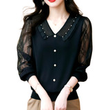 Blusa Feminina Social Elegante