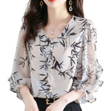 Blusa Feminina Social Elegante