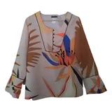 Blusa Feminina Social Estampada