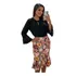 Blusa Feminina Social Manga 3/4 Secretaria Barata Sku:bml10