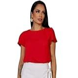 Blusa Feminina Social Manga