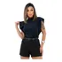 Blusa Feminina Social Manga Morcego Muscle Tee Luxo