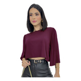 Blusa Feminina Social Plus