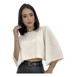 Blusa Feminina Social Plus