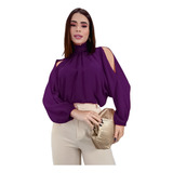 Blusa Feminina Soltinha Manga