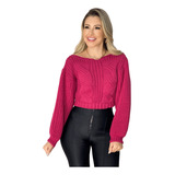 Blusa Feminina Sueter Gola