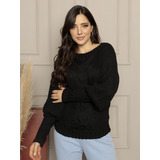 Blusa Feminina Sueter Manga