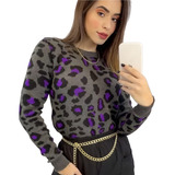 Blusa Feminina Sueter Tricot