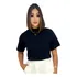 Blusa Feminina T-shirt Camiseta Gola Alta Algodão Premium