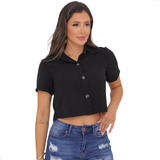 Blusa Feminina Tecido Duna