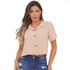 Blusa Feminina Tecido Duna Camisa Social Premium  Moda