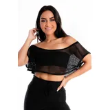 Blusa Feminina Transparente Tela