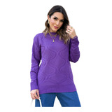 Blusa Feminina Trico Detalhe