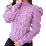 Blusa Feminina Trico Manga