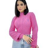 Blusa Feminina Trico Tranca