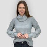 Blusa Feminina Tricot Croche