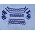 Blusa Feminina Tricot Lã Listrada Transparência Tam M - P&b 