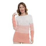 Blusa Feminina Tricot Manga