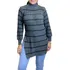 Blusa Feminina Tricot Veste Leg Gola Alta E Abertura 062406