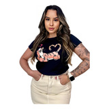 Blusa Feminina Tshirt Camiseta