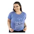 Blusa Feminina Tshirt Camiseta Babylook Blusinha Amor Paz Fé