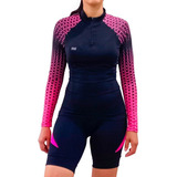 Blusa Feminina Uv50 Manga