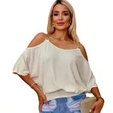 Blusa Feminina Viscolycra Ombro