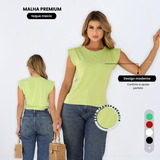 Blusa Feminino Basica Muscle
