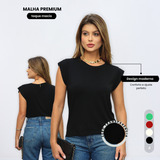 Blusa Feminino Basica Muscle