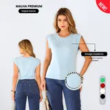 Blusa Feminino Basica Muscle