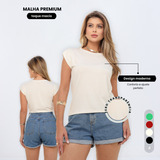 Blusa Feminino Basica Muscle