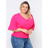 Blusa Feminino Plus Size