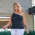 Blusa Feminino Plus Size Um Ombro Só Assimetrico Estica G4