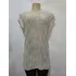 Blusa Fio Trico Lã Marrom Branca M G Usado Bom Estado