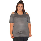 Blusa Fitmoda Fitness Alongada