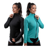 Blusa Fitness Feminina Kit