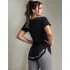 Blusa Fitness Tapa Bumbum Silk Nas Costas   Blusa Karina