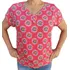 Blusa Floral Feminina Kit Com 2 Unidades Barata Sku:bv20