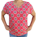 Blusa Floral Feminina Kit