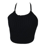 Blusa Frente Unica Cropped