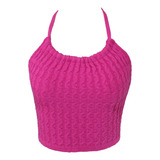 Blusa Frente Unica Cropped