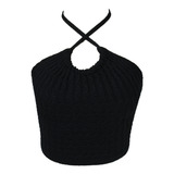 Blusa Frente Unica Cropped