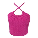 Blusa Frente Unica Cropped