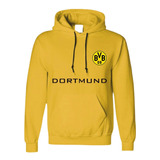 Blusa Frio Moletom Dortmund Borussia Futebol Canguru Adulto