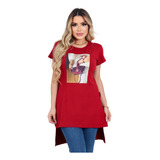 Blusa Furadinha Moda Feminina Fitness Soltinha Academia